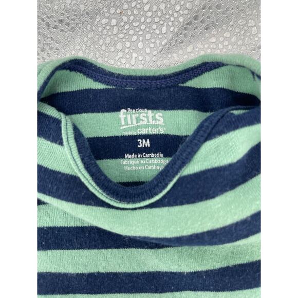 Carter's Bundle Lot of 3 Short Sleeve One-Piece Bodysuits Baby's Size 3 Months - Picture 3 of 10